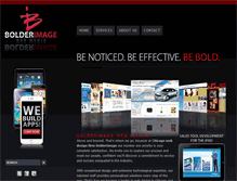 Tablet Screenshot of bolderimage.com